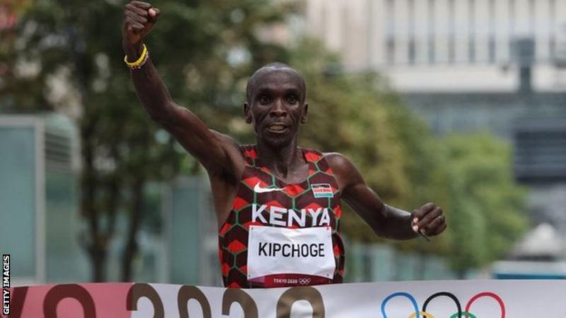 TOKYO OLYMPICS : KENYA's ELIUD KIPCHOGE DEFENDS OLYMPICS ...